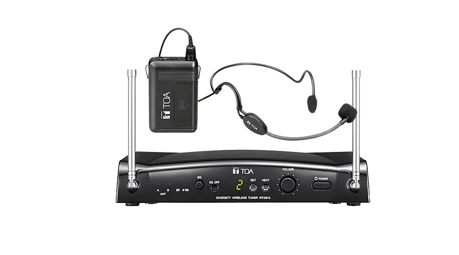 Bộ thu không dây UHF để bàn TOA-WT5810 F01