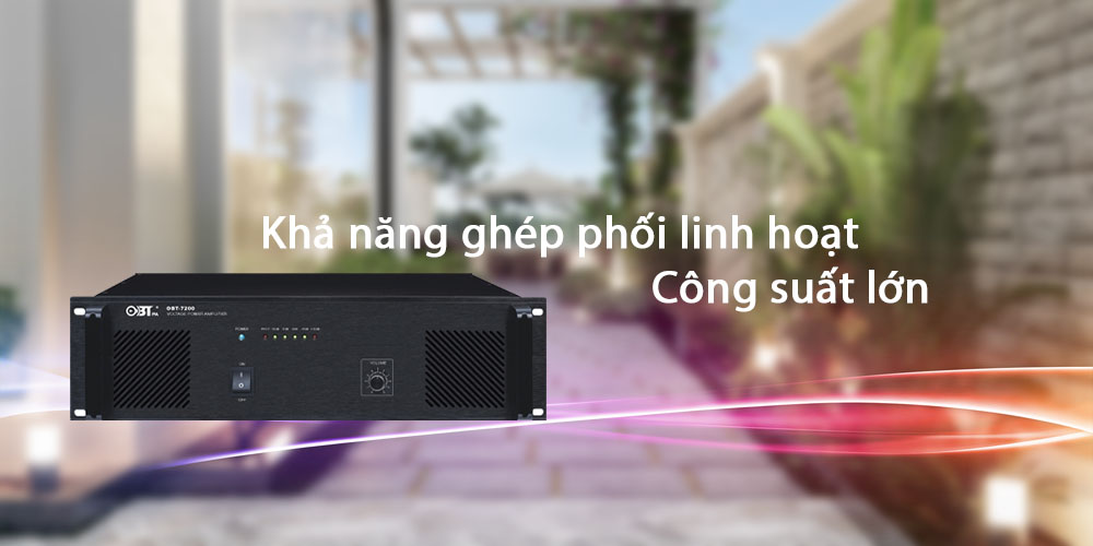 Amply Công Suất OBT-7200