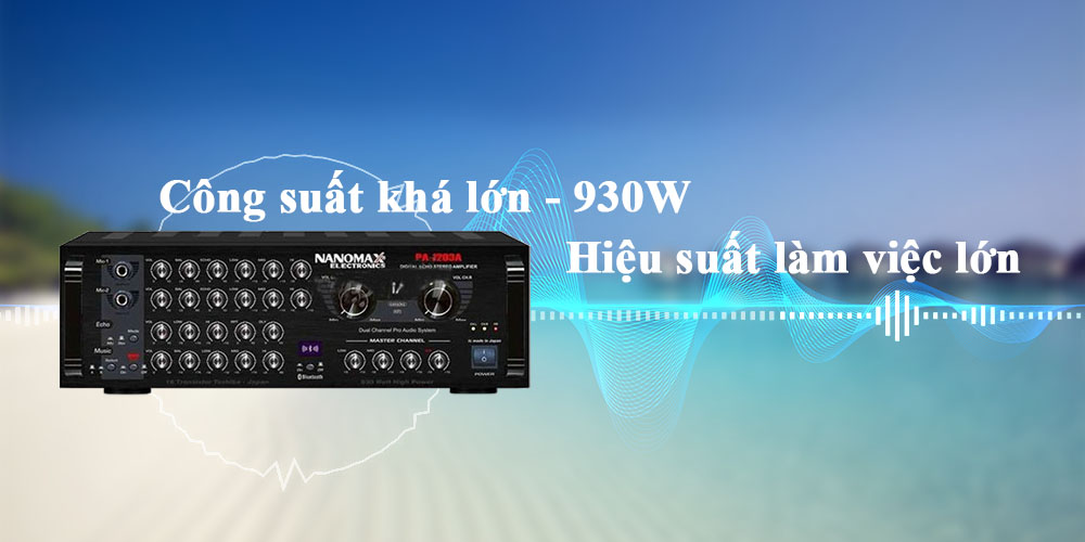 Amply Karaoke Bluetooth Nanomax PA 1203A