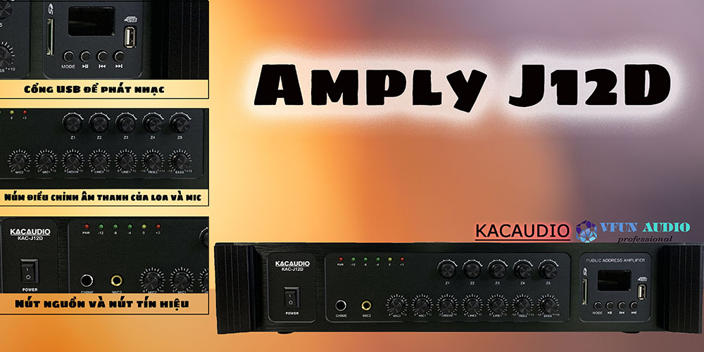 Amply KACAUDIO J12D