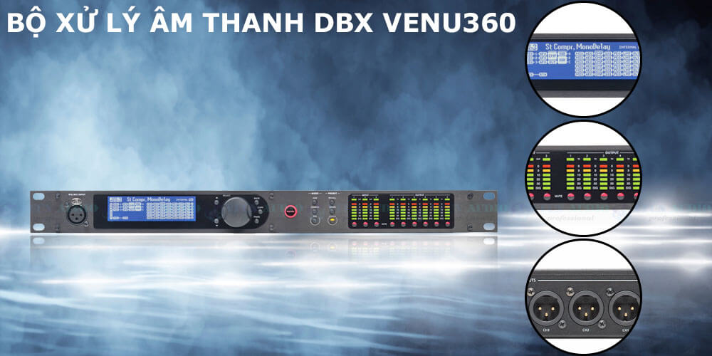 Bộ xử lý âm thanh DBX venu360