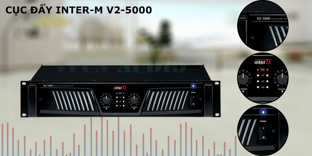 Cục Đẩy Inter-M V2-5000 chi tiết