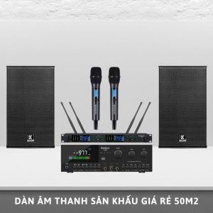 Dàn Âm Thanh Sân Khấu Giá Rẻ 50m2