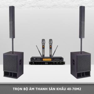 Trọn Bộ Âm Thanh Sân Khấu 40-70m2 cao cấp