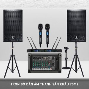 Trọn Bộ Dàn Âm Thanh Sân Khấu 70m2