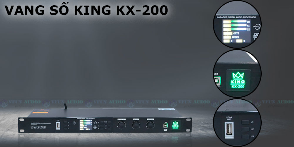 Vang Số King KX-200 cao cấp