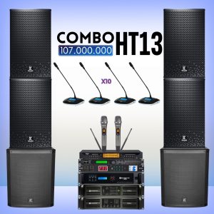 Cấu Hình Âm Thanh Hội Thảo Kết Hợp Văn Nghệ HT 13 Vfun Audio