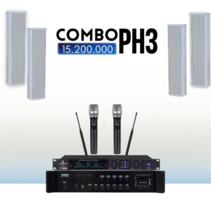 Cấu Hình Âm Thanh Phòng Họp Nhỏ Có Loa Cột PH 3