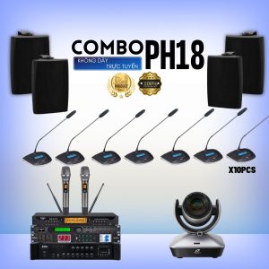 Cấu Hình Hệ Thống Âm Thanh Phòng Họp Không Dây Trực Tuyến Có Camera