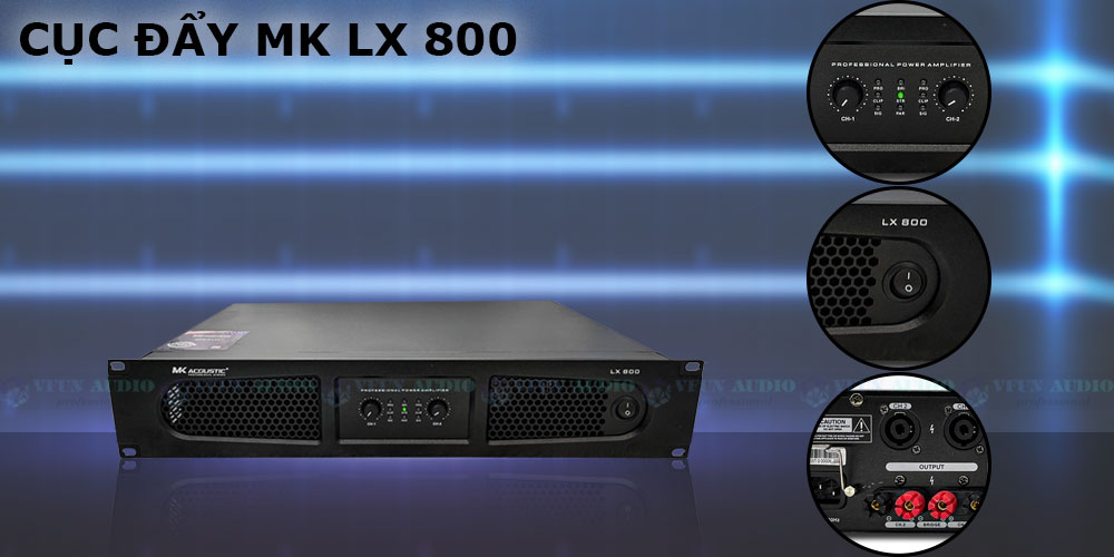 Cục đẩy MK LX 800 chi tiết