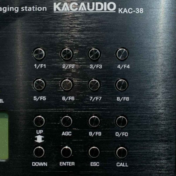 Micro IP KACAUDIO K38 mặt phím