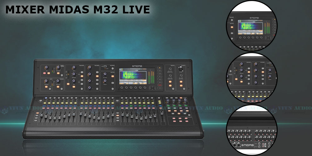 Bàn Mixer Midas M32 LIVE chi tiết