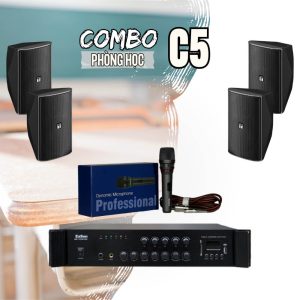 Cấu hình âm thanh phòng học C5