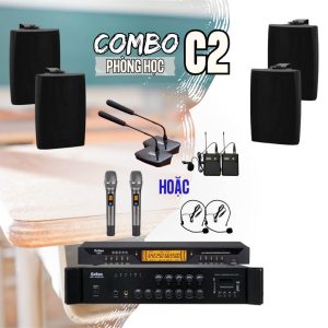 Hệ Thống Âm Thanh Lớp Học Sử Dụng Loa Treo Tường C2
