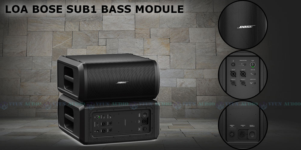 Loa Bose Sub1 Bass Module chi tiết