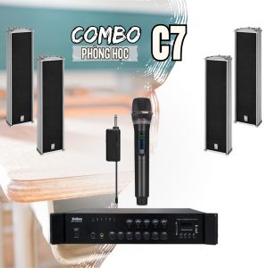 Trọn Bộ Âm Thanh Lớp Học Sử Dụng Loa TOA C7