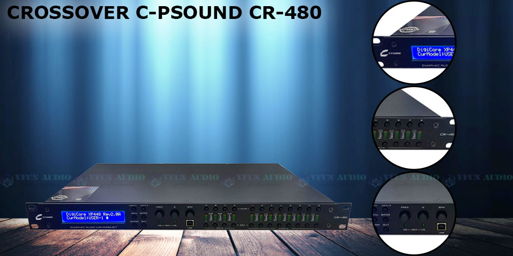 Crossover C-PSOUND CR-480 chi tiết