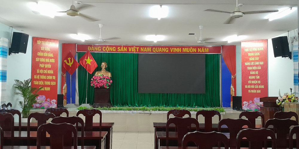 Hệ thống âm thanh nhạc nền, họp cho Uỷ Ban Nhân Dân Xã Phong Phú giá rẻ