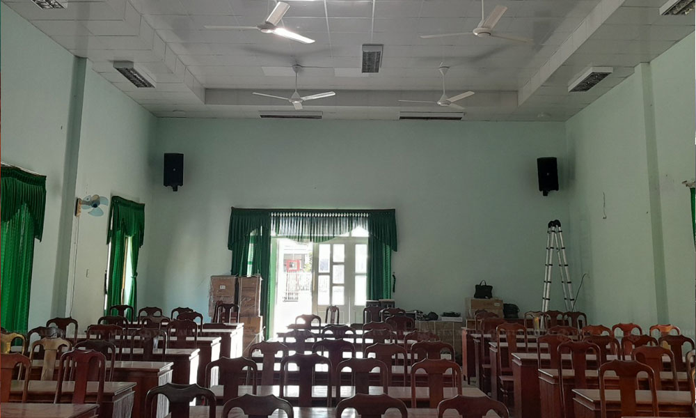 Bộ âm thanh hội trường tại Thị Xã Đức Phổ- Quãng Ngãi đẹp