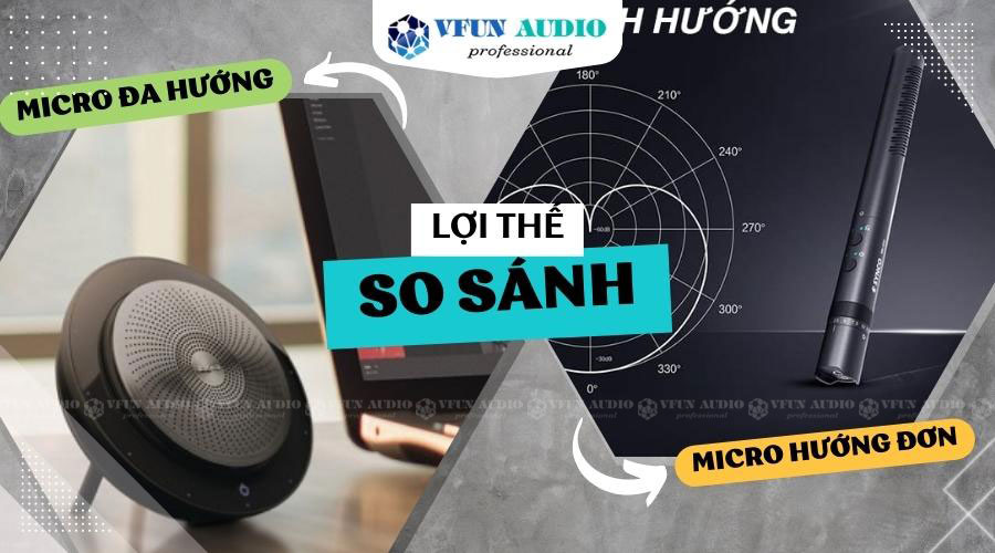 Lợi thế của micro đa hướng so với micro hướng đơn