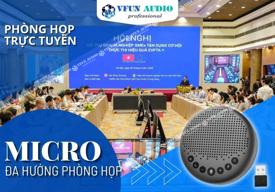 Micro Đa Hướng Họp Trực Tuyến Cho Phòng Họp Tốt Nhất