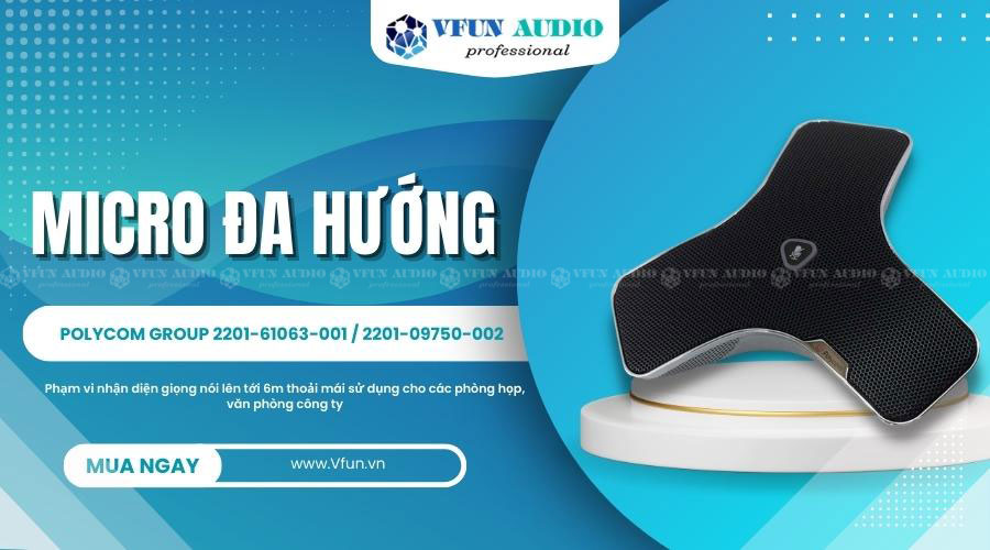 Micro đa hướng Polycom Group 2201-61063-001 / 2201-09750-002