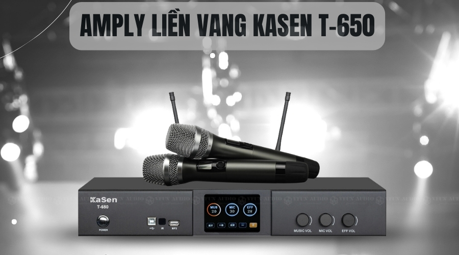 Amply 3 in 1 Kasen T-650 giá rẻ