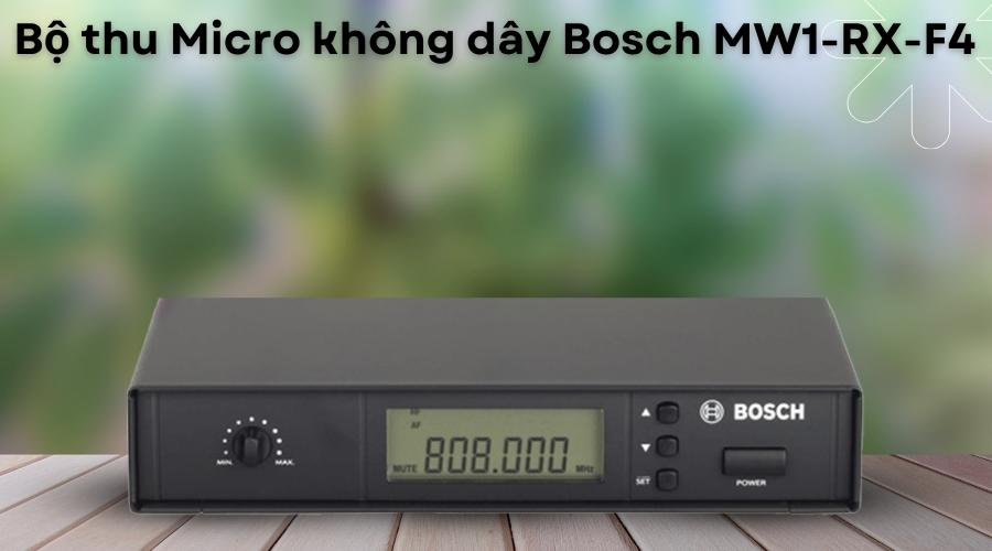 Bộ thu Micro không dây Bosch MW1-RX-F4 cao cấp