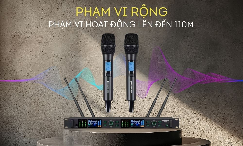 Micro Không Dây Kasen L-2022 vfun audio giá cực tốt