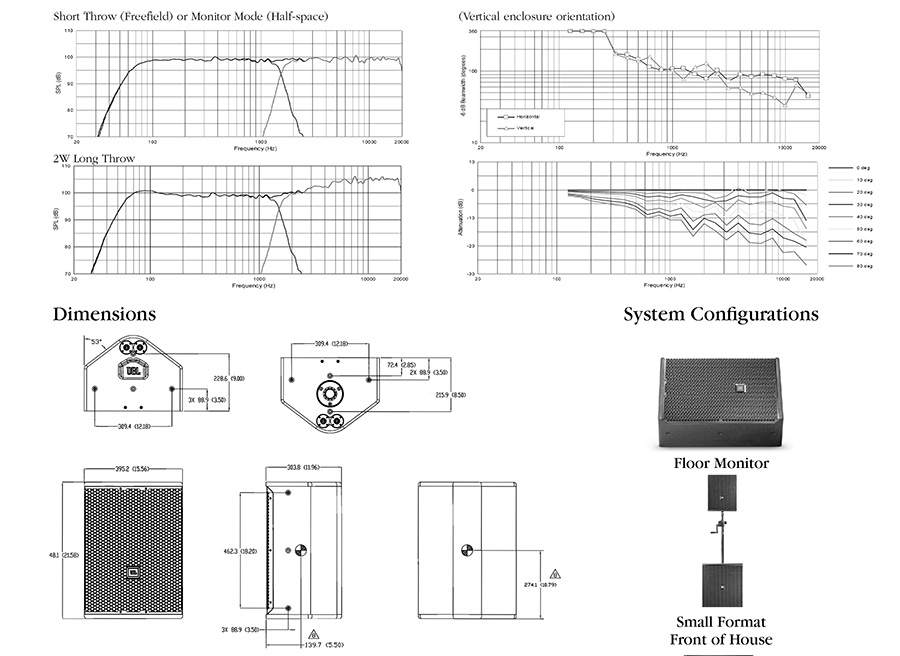 loa-monitor-jbl-vtx-f12 thông số