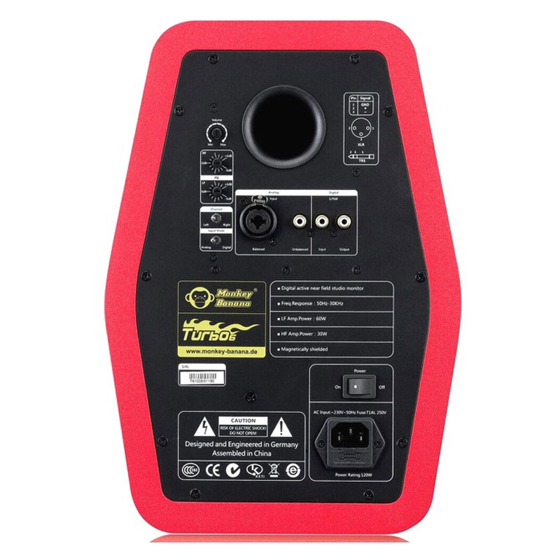 Loa kiểm âm Monkey Banana Turbo 6 mặt sau