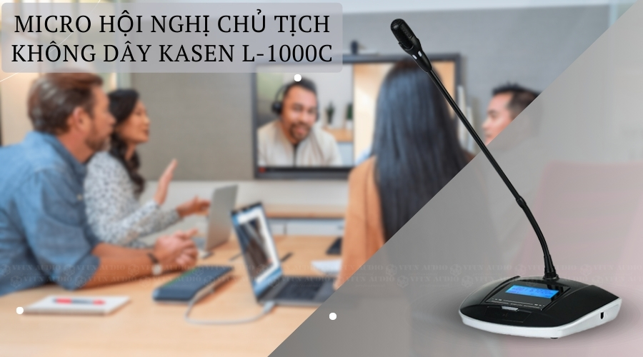 Micro Hội Nghị Chủ Tịch Không Dây KASEN L-1000C cao cấp