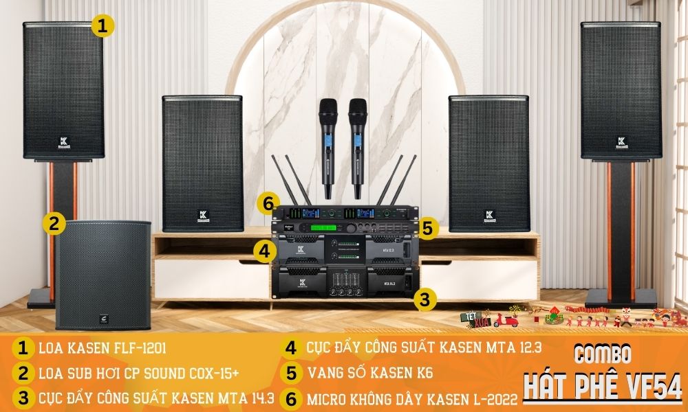 Baner Dàn Karaoke Gia Đình VF54