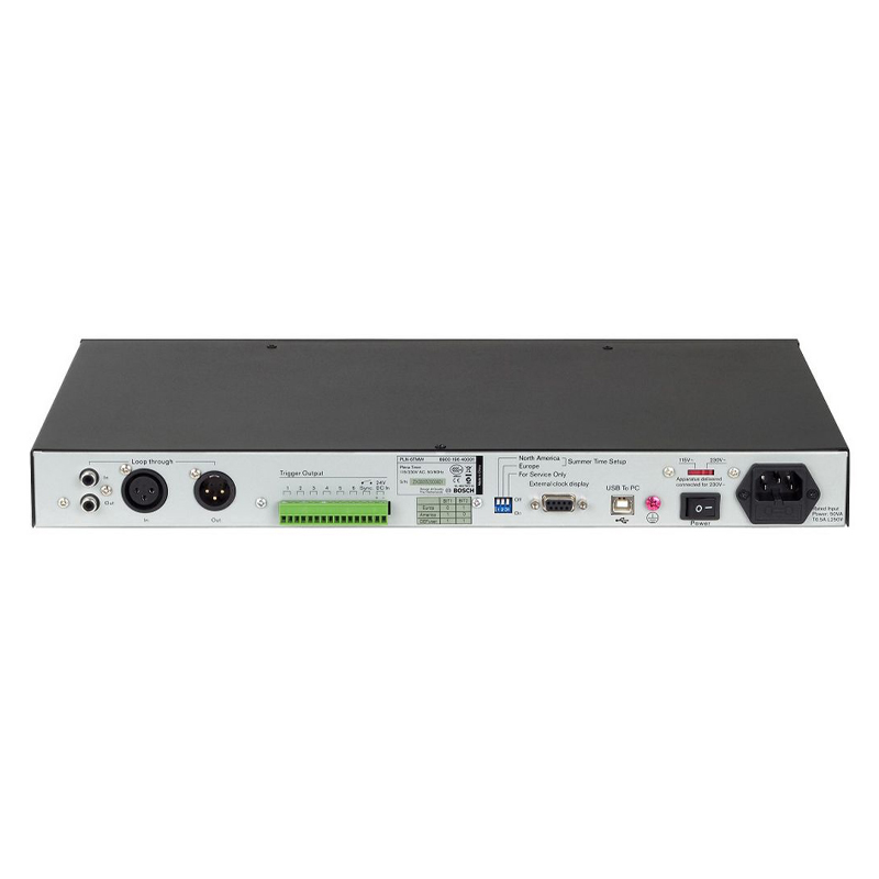 Bộ đếm giờ BOSCH PLN-6TMW mặt sau