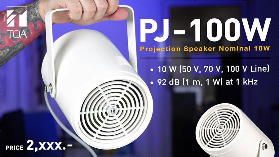 Loa Phóng Thanh TOA PJ-100W