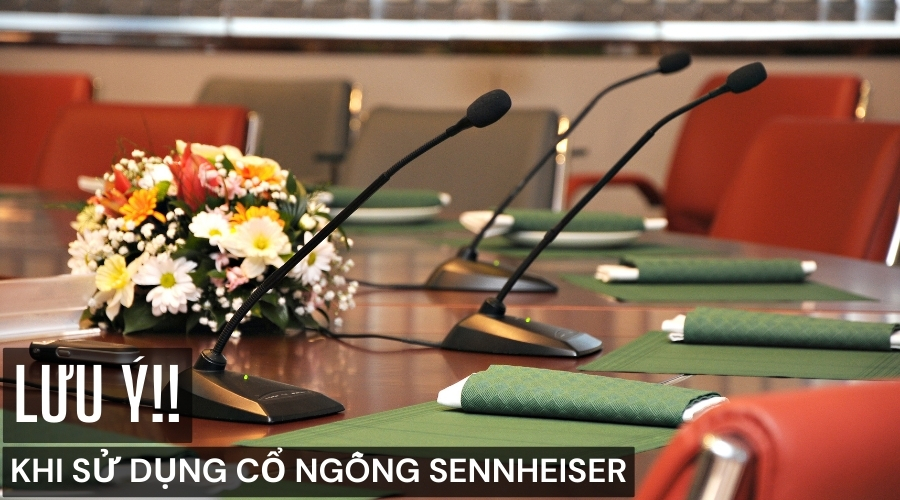 Những lưu ý khi sử dụng micro cổ ngỗng