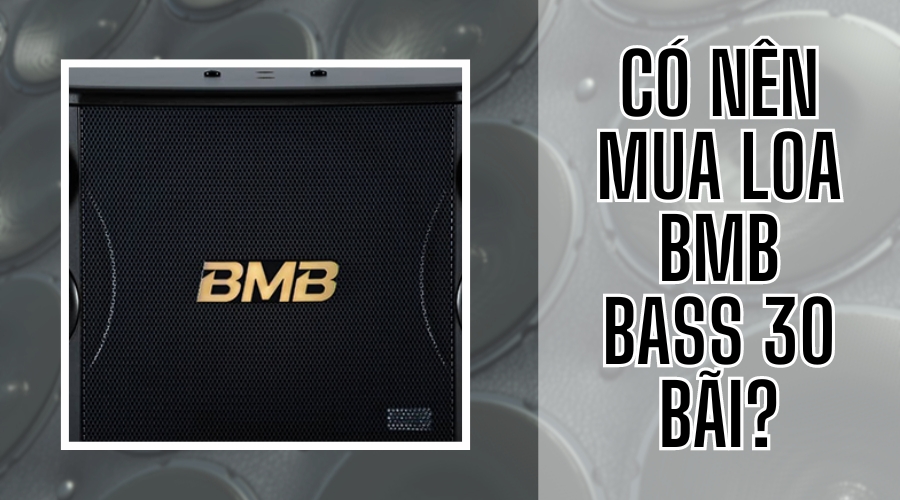 Có Nên mua loa bmb bass 30 bãi