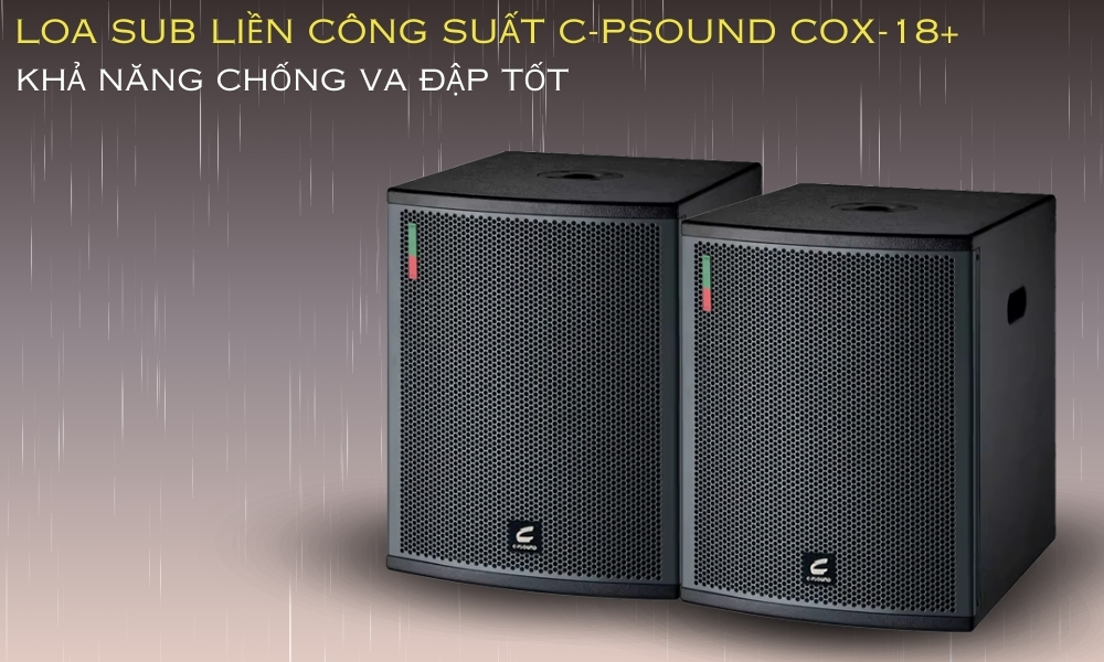 Loa Sub Liền Công Suất C-PSound COX-18+ cao cấp