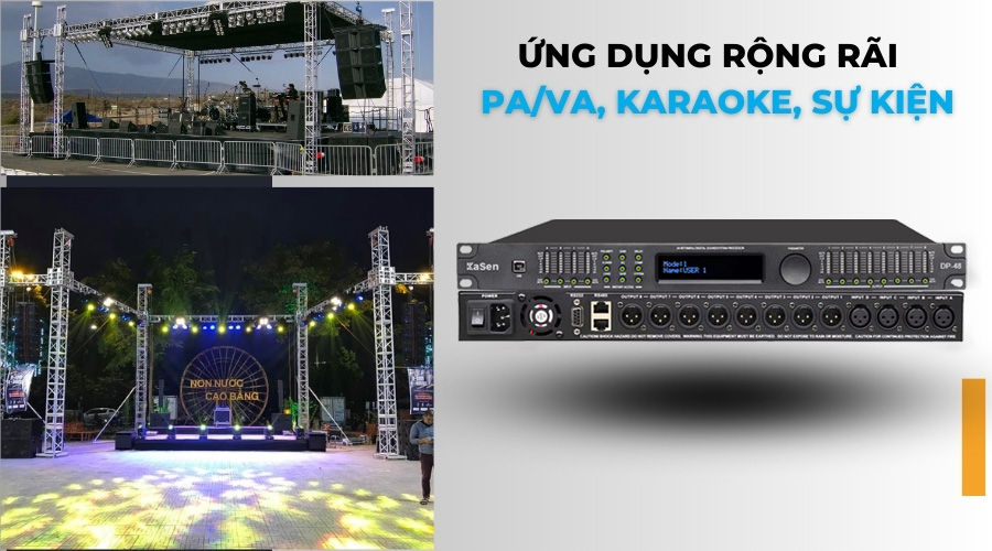Crossover Số Kasen DP-48 ứng dụng rộng dãi