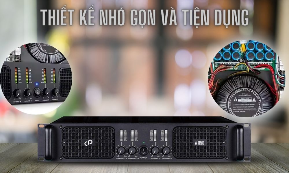 Cục đẩy công Suất C-PSound A-850 chính hãng