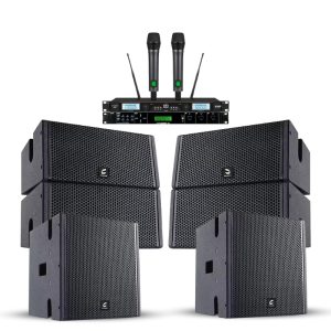 Dàn Line Array Mini Active (Liền Công Suất) C-PSound LCS-04