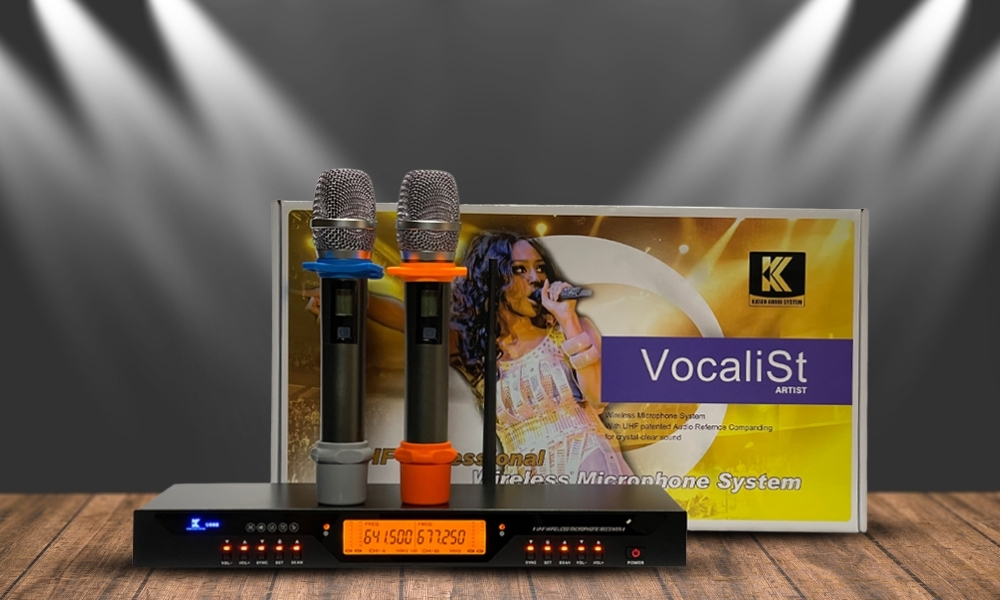 Micro không dây Kasen U668 cao cấp
