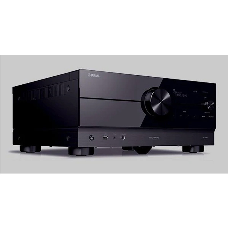 Amply Yamaha RX-A4A mặt nghiêng