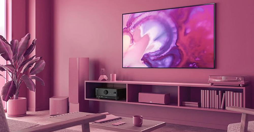 Amply Yamaha RX-V4A ứng dụng