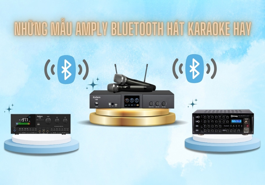 Amply Bluetooth Hát Karaoke Chất Lượng