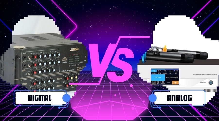 Lý Do Nên Chọn Amply Digital Thay Vì Amply Analog?