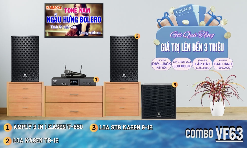 Baner Dàn Karaoke Gia Đình VF63