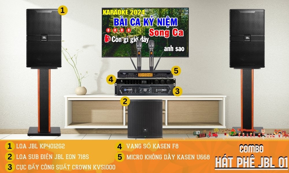 Dàn âm thanh gia đình hay JBL 01