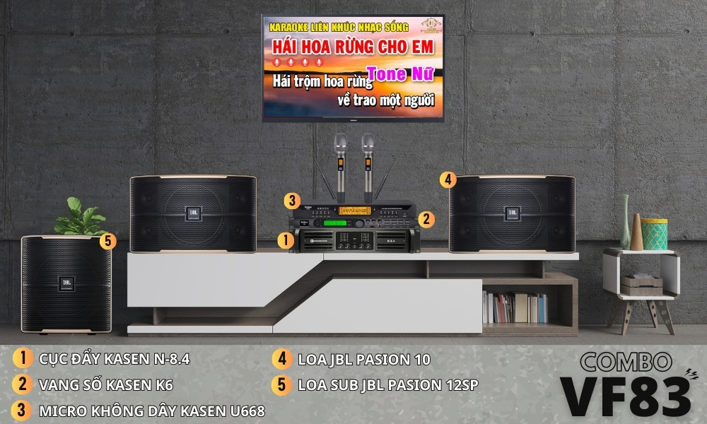Banner Bộ Dàn Karaoke JBL VF83