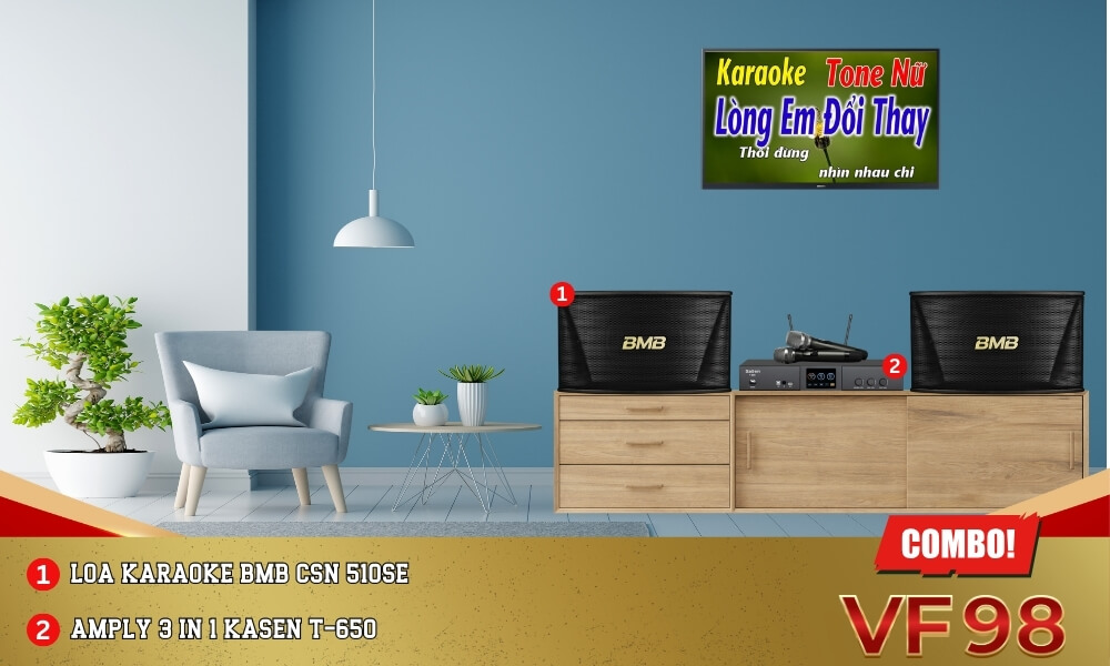 Banner Dàn Karaoke BMB VF98